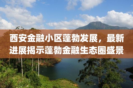 西安金融小區(qū)蓬勃發(fā)展，最新進展揭示蓬勃金融生態(tài)圈盛景