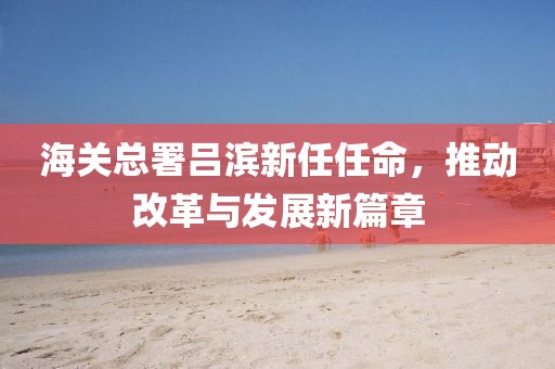 海關(guān)總署呂濱新任任命，推動(dòng)改革與發(fā)展新篇章