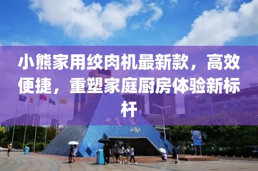 小熊家用絞肉機(jī)最新款，高效便捷，重塑家庭廚房體驗(yàn)新標(biāo)桿