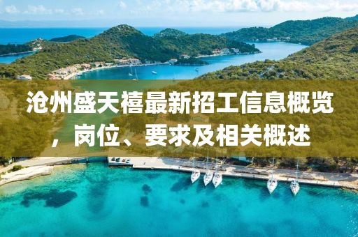 滄州盛天禧最新招工信息概覽，崗位、要求及相關(guān)概述