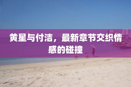 黃星與付潔，最新章節(jié)交織情感的碰撞
