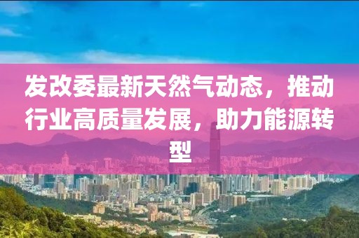 發(fā)改委最新天然氣動態(tài)，推動行業(yè)高質(zhì)量發(fā)展，助力能源轉(zhuǎn)型