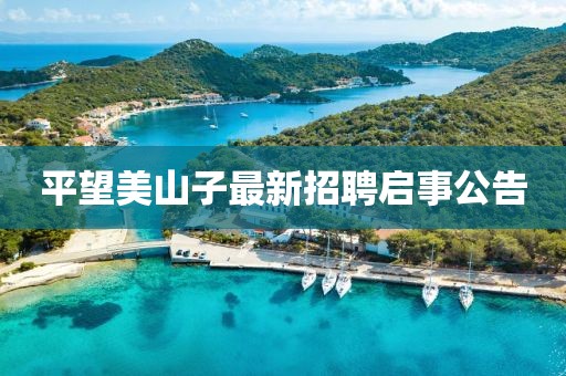 平望美山子最新招聘啟事公告