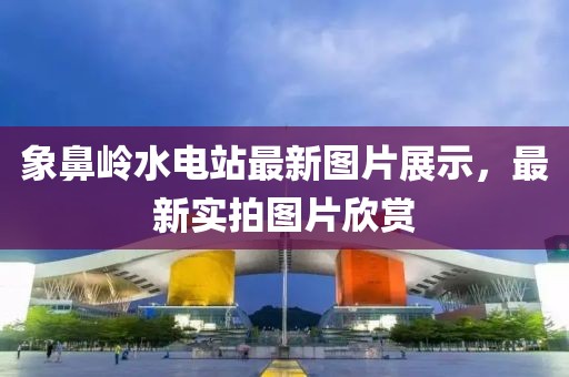 象鼻嶺水電站最新圖片展示，最新實拍圖片欣賞