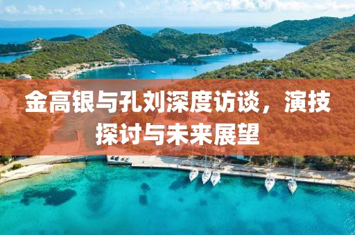 金高銀與孔劉深度訪談，演技探討與未來展望