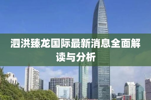 泗洪臻龍國際最新消息全面解讀與分析