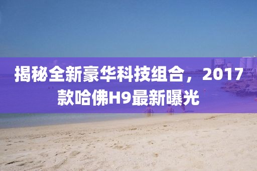 揭秘全新豪華科技組合，2017款哈佛H9最新曝光