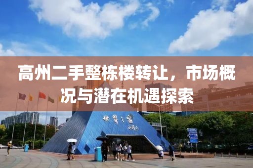 高州二手整棟樓轉(zhuǎn)讓，市場概況與潛在機(jī)遇探索