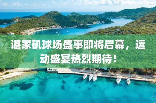 諶家磯球場(chǎng)盛事即將啟幕，運(yùn)動(dòng)盛宴熱烈期待！