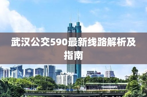 武漢公交590最新線路解析及指南