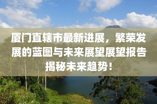 廈門直轄市最新進(jìn)展，繁榮發(fā)展的藍(lán)圖與未來展望展望報(bào)告揭秘未來趨勢！