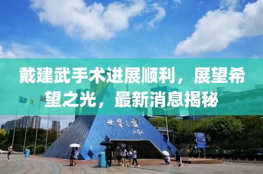 戴建武手術(shù)進(jìn)展順利，展望希望之光，最新消息揭秘
