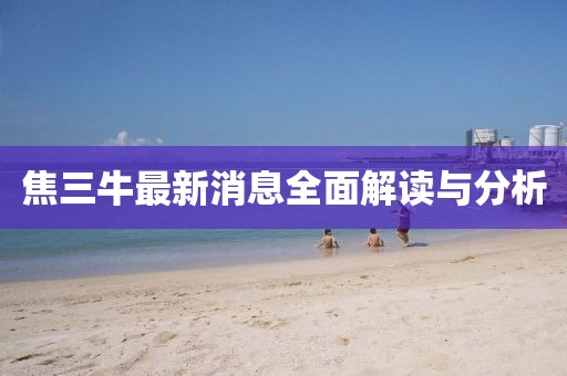 焦三牛最新消息全面解讀與分析