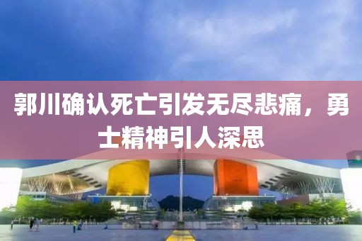 郭川確認死亡引發(fā)無盡悲痛，勇士精神引人深思