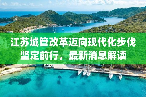 江蘇城管改革邁向現(xiàn)代化步伐堅(jiān)定前行，最新消息解讀