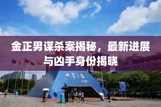 金正男謀殺案揭秘，最新進(jìn)展與兇手身份揭曉