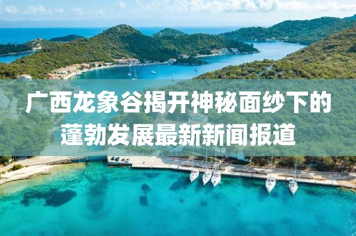 廣西龍象谷揭開神秘面紗下的蓬勃發(fā)展最新新聞報道