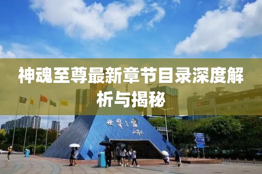 神魂至尊最新章節(jié)目錄深度解析與揭秘