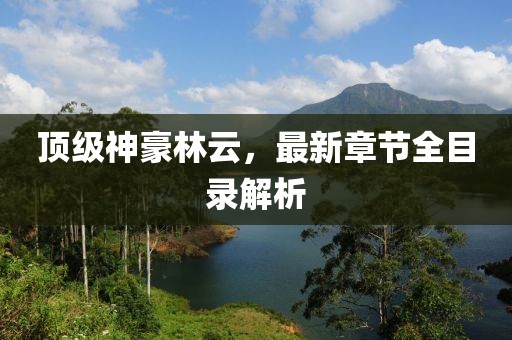 頂級神豪林云，最新章節(jié)全目錄解析