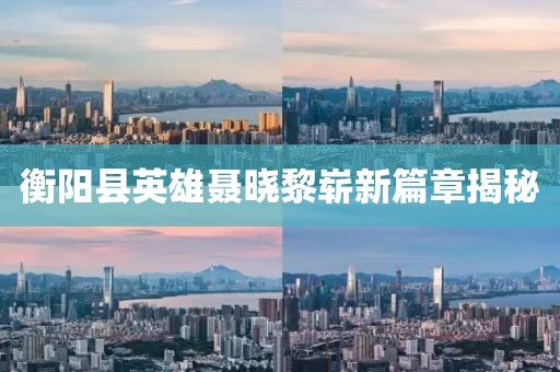 衡陽(yáng)縣英雄聶曉黎嶄新篇章揭秘