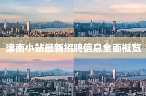 津南小站最新招聘信息全面概覽