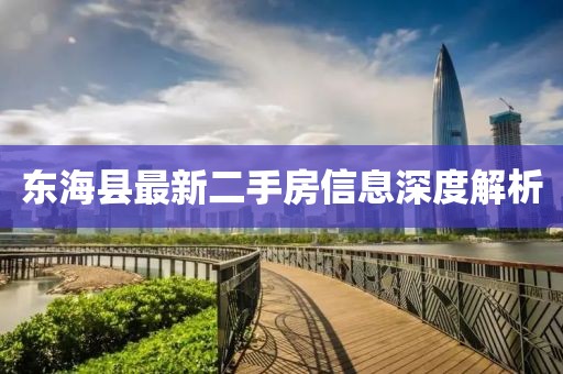 東海縣最新二手房信息深度解析