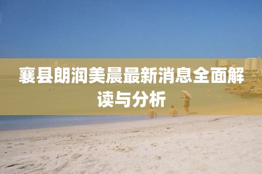 襄縣朗潤美晨最新消息全面解讀與分析