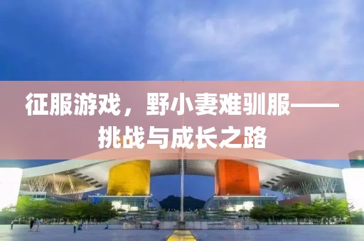 征服游戲，野小妻難馴服——挑戰(zhàn)與成長(zhǎng)之路