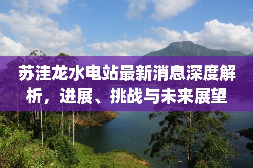 蘇洼龍水電站最新消息深度解析，進(jìn)展、挑戰(zhàn)與未來展望