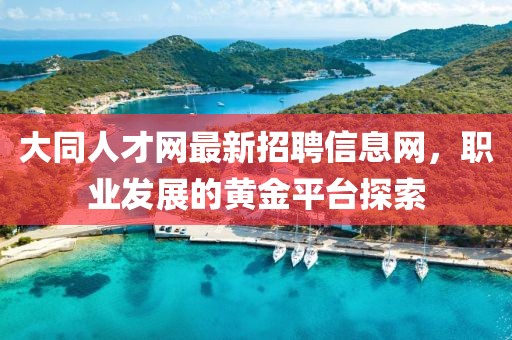 大同人才網(wǎng)最新招聘信息網(wǎng)，職業(yè)發(fā)展的黃金平臺(tái)探索