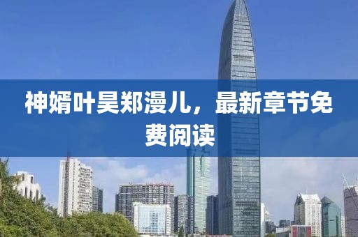 神婿葉昊鄭漫兒，最新章節(jié)免費閱讀