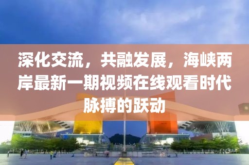 深化交流，共融發(fā)展，海峽兩岸最新一期視頻在線觀看時代脈搏的躍動
