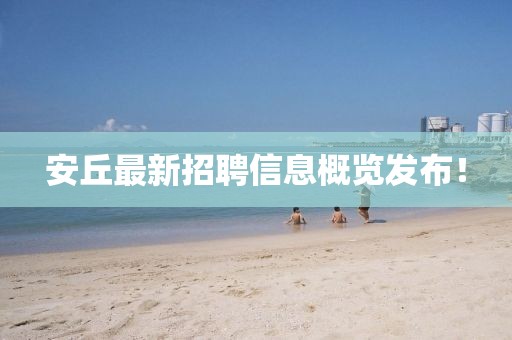 安丘最新招聘信息概覽發(fā)布！