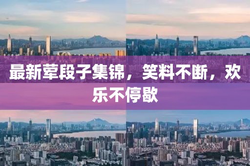 最新葷段子集錦，笑料不斷，歡樂(lè)不停歇