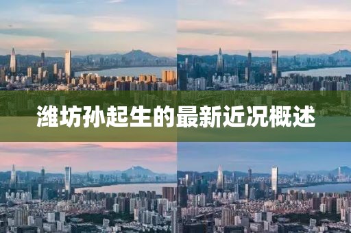 濰坊孫起生的最新近況概述