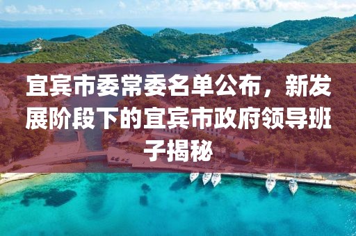 宜賓市委常委名單公布，新發(fā)展階段下的宜賓市政府領導班子揭秘