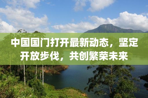 中國國門打開最新動態(tài)，堅定開放步伐，共創(chuàng)繁榮未來