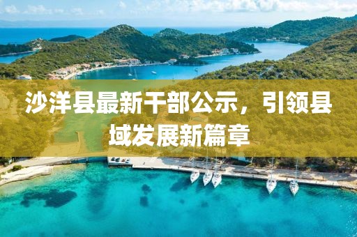 沙洋縣最新干部公示，引領縣域發(fā)展新篇章