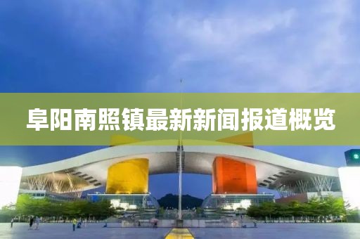 阜陽南照鎮(zhèn)最新新聞報(bào)道概覽