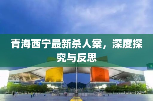 青海西寧最新殺人案，深度探究與反思