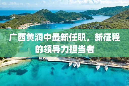 廣西黃潤中最新任職，新征程的領(lǐng)導(dǎo)力擔(dān)當(dāng)者