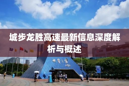 城步龍勝高速最新信息深度解析與概述