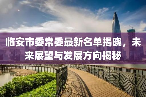 臨安市委常委最新名單揭曉，未來展望與發(fā)展方向揭秘