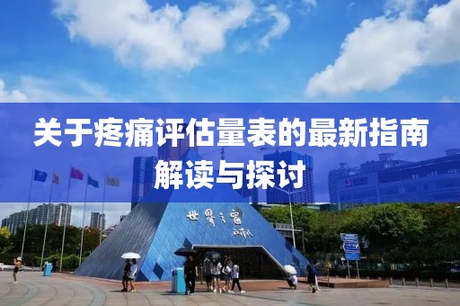 關(guān)于疼痛評估量表的最新指南解讀與探討