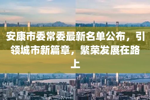 安康市委常委最新名單公布，引領(lǐng)城市新篇章，繁榮發(fā)展在路上