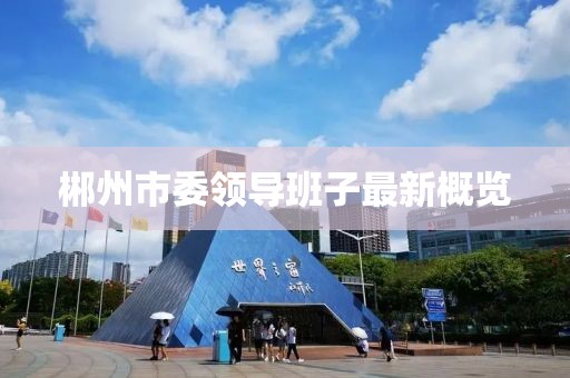郴州市委領(lǐng)導(dǎo)班子最新概覽