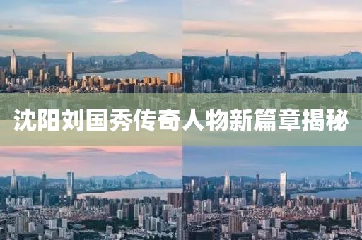 沈陽(yáng)劉國(guó)秀傳奇人物新篇章揭秘